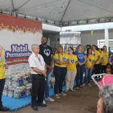 Trindade, GO — Graças ao seu apoio, amigo colaborador, a LBV promove um Natal mais digno e feliz para quem mais precisa!