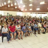 Rio Branco, AC — Centenas de famílias vieram buscar o presente da LBV e não voltaram para os seus lares com as mãos vazias. Muito pelo contrário: os atendidos levaram uma cesta de alimentos e a certeza de que dias melhores virão.
