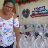 Paranaíba, MS — A dona Joseane Rosa da Silva, de 31 anos, fez questão de agradecer à Instituição pelo atendimento prestado aos filhos, afirmando: 