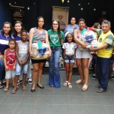 Presidente Prudente, SP — Amigos da Boa Vontade, parceiros, colaboradores e voluntários da LBV participaram da entrega de cestas na cidade.
