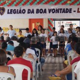 Ananindeua, PA — Solidariedade é o sentimento empregado em todas as ações realizadas pela Legião da Boa Vontade. E foi com esse princípio que a Instituição beneficiou milhares de famílias do município de Ananindeua com as cestas de alimentos da campanha Natal Permanente da LBV — Jesus, o Pão Nosso de cada dia!
