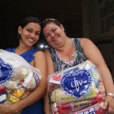 Ananindeua, PA — Natal é época de união e solidariedade! A campanha de Natal da LBV leva às famílias a Solidariedade e a certeza de ceia farta com as cestas de alimentos.
