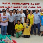 Uberaba, MG — Legionários, voluntários e colaboradores da Legião da Boa Vontade, participaram da grande festa onde foram distribuídos centenas de cestas de alimentos e guloseimas aos atendidos no município.
