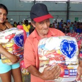 Registro, SP — A entrega das cestas de alimentos é o coroamento de todas as atividades desenvolvidas pela Legião da Boa Vontade desde o início do ano.
 
