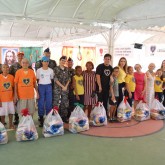 Recife, PE — A cerimônia de entrega das cestas foi prestigiada por voluntários, colaboradores, parceiros e autoridades locais.
