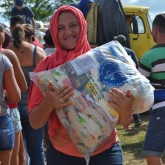Nossa Senhora da Glória, SE — No povoado Nossa Senhora de Lourdes, a ação contou com o apoio da Secretaria de Assistência Social que indicou as famílias e os povoados para receberem as cestas de alimentos. A LBV agradece essa parceria solidária!
