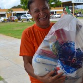 Aracaju, SE — A importância de receber a cesta de alimentos é expressa no sorriso de cada pessoa beneficiada pela campanha.
 
