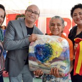 Recife, PE - Com esta campanha, que é permanente, a LBV uniu esforços com parceiros e com o povo brasileiro e vai beneficiar 50 mil famílias que vivem em situação de pobreza em todo o Brasil atendidas ao longo do ano pela Instituição e por organizações parceiras.
