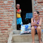 Curaçá, BA — Na comunidade quilombola de Jabotá, na cidade de Curaçá, foram centenas de famílias beneficiadas com a campanha.
