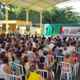 Goiânia, GO — LBV entrega a esperança de um Natal mais digno e feliz para centenas de famílias na capital goiana.
