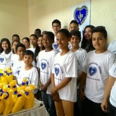 São Sebastião do Paraíso, MG — Os jovens atendidos pela LBV também realizaram uma confraternizção de fim de ano para celebrar o trabalho socioassistencial da Instituição os ampara durante todo o ano.
