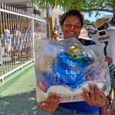 São Sebastião do Paraiso, MG — Esse é o sorriso de quem sabe que os filhos serão bem alimentados neste Natal! =D