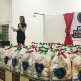 Araraquara, SP - Natal é época de união e solidariedade! A campanha de Natal da LBV leva às famílias a Solidariedade e a certeza de ceia farta com as cestas de alimentos.
