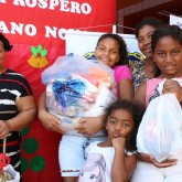 Campinas, SP — A campanha da LBV leva às famílias a Solidariedade e a certeza de ceia farta com as cestas de alimentos.
