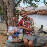 Irauçuba, CE — A comunidade São Joaquim, zona rural da cidade, esteve no Roteiro Solidário da Campanha de Natal da LBV. A você, que contribuiu com esta ação, o nosso agradecimento! o/