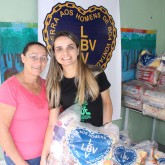 Biguaçú, SC — Em todo o Brasil, por meio da campanha Natal Permanente da LBV — Jesus, o Pão Nosso de cada dia!, foram distribuídos 1 milhão de quilos de alimentos não perecíveis a mais de 50 mil famílias.