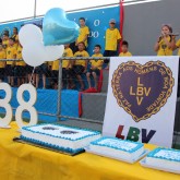 Joinville, SC — O Coral Ecumênico Infantojuvenil Boa Vontade, formado por meninas e meninos atendidos pelo programa Criança: Futuro no Presente!, abrilhantou a cerimônia. Na oportunidade, as crianças apresentaram canções de boas-vindas e que reforçam bons valores, como a união e o respeito ao próximo.