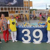 Joinville, SC — Além da entrega das cestas de alimento a famílias que vivem em situação de vulnerabilidade social, a cerimônia também celebrou os 39 anos de trabalho e dedicação da LBV na cidade.
