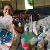 Glorinha, RS — Com esta campanha, que é permanente, a LBV uniu esforços com parceiros e com o povo brasileiro e vai beneficiar 50 mil famílias que vivem em situação de pobreza em todo o Brasil atendidas ao longo do ano pela Instituição e por organizações parceiras.
