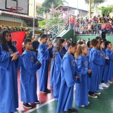 Belo Horizonte, MG — A cerimônia de entrega das cestas contou com apresentações artísticas e culturais realizadas por crianças e adolescentes atendidos pela Legião da Boa Vontade.
