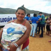 Alagoa Grande, PB — A sra Roseane Silva tem 9 filhos e vive de recursos de programas sociais, devido ao desemprego alto. 