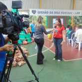 Ipatinga, MG — A equipe da InterTV dos Vales, afiliada da rede Globo, também realizou a cobertura do evento.
