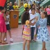 Belo Horizonte, MG — A cerimônia de entrega das cestas contou com apresentações artísticas e culturais realizadas por crianças e adolescentes atendidos pela Legião da Boa Vontade.
