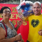 Belo Horizonte, MG — A Legião da Boa Vontade contou com o apoio valoroso de voluntários para a entrega das cestas de alimentos para as famílias em situação de risco social.

