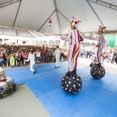 São Paulo, SP - E para abrilhantar o evento, os jovens da Casa da Solidariedade, que faz parte da Rede de Assessoramento da LBV, fez uma belíssima apresentação a todos os convidados.
