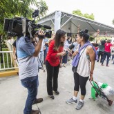 São Paulo, SP - A ação ganhou destaque no telejornal SP TV 1ª edição, da TV Globo. A equipe de reportagem esteve na unidade educacional e conversou com famílias atendidas, que destacaram como esta cesta vai ajudar na alimentação de todos neste natal. A repórter Bruna Vieira também entrevistou o Superintendente da área Social da LBV, Antônio Paulo Espeleta, que trouxe detalhes sobre o trabalho realizado pela Instituição na capital paulista e um panorama da campanha em todo o Brasil. 
