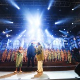 Brasília, DF – O Espetáculo exaltou os Alertamentos Proféticos de Jesus em Seu Evangelho - Apocalipse, as músicas foram nessa tônica traduzindo a força espiritual e a esprança contidas nos ensinsmentos do Cristo de Deus.
