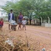 Sobradinho, BA — A entrega das cestas de alimentos é o coroamento de todas as atividades desenvolvidas pela Legião da Boa Vontade desde o início do ano.