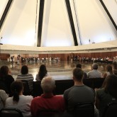 Brasília, DF — Público acompanha Ato Ecumênico celebrado no TBV.
