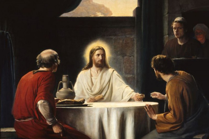 <p>Supper at Emmaus</p>
