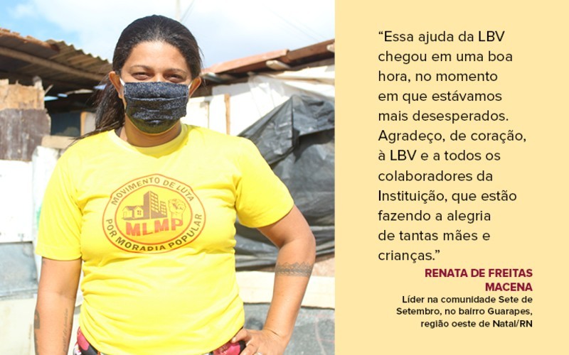 Aqui as mães não têm um copo de leite para dar a eles” | LBV - Legião da Boa Vontade Aqui as mães não têm um copo de leite para dar a eles” | LBV - Legião da Boa Vontade