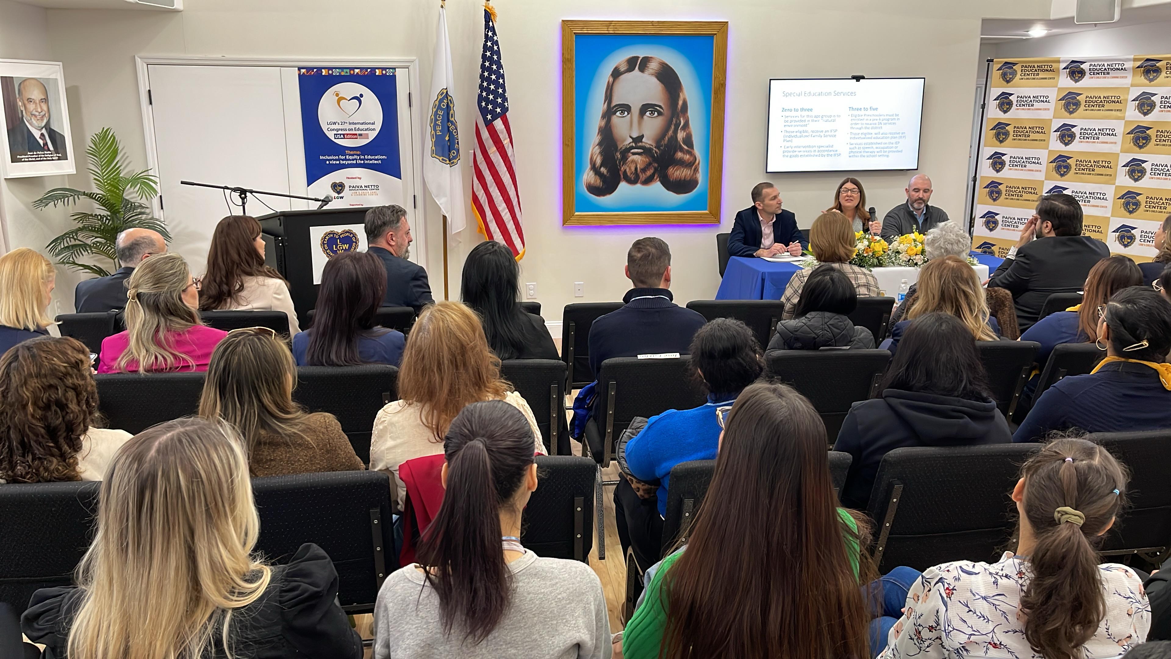 Sob o tema “Inclusão para a Equidade na Educação: uma visão além do intelecto”, a Legião da Boa Vontade (LBV) dos Estados Unidos promoveu, em Nova Jersey, neste sábado, 2 de março de 2024, o seu 27º Congresso Internacional de Educação. O evento aconteceu presencialmente no Centro Educacional e de Assistência Social José de Paiva Netto e, também, foi transmitido remotamente para todo o mundo.